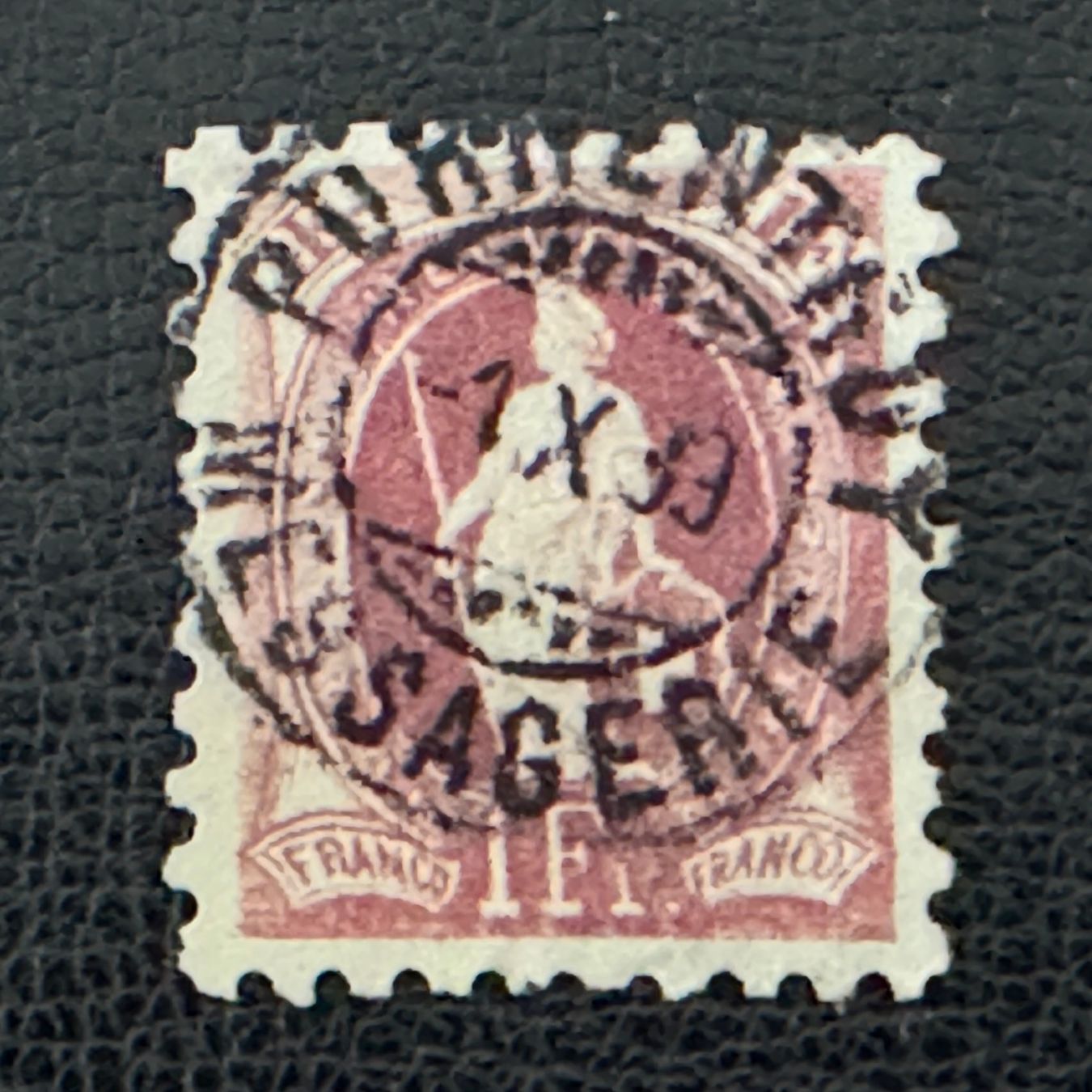 Tous les timbres: Stehende Helvetia 1889, 71B, gestempelt – D'occasion à Stallikon par HILDECH1 1