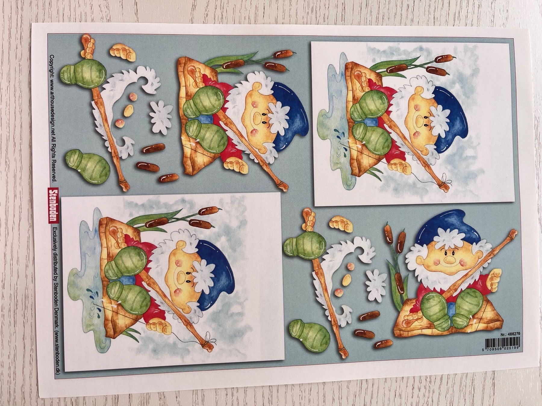 Kit bricolage: 1 Set Kartenbögen mit 10 Designs – Nuovo e nell'imballaggio originale da Büsserach venduto da bor_s88m 7