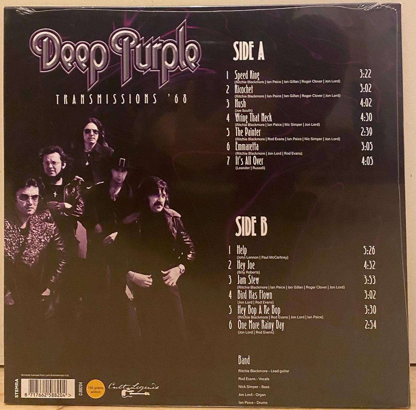 Dischi in vinile: Deep Purple - Transmissions '68 LP NEU/OVP – Nuovo e nell'imballaggio originale da Forch venduto da xtcpiemont 1