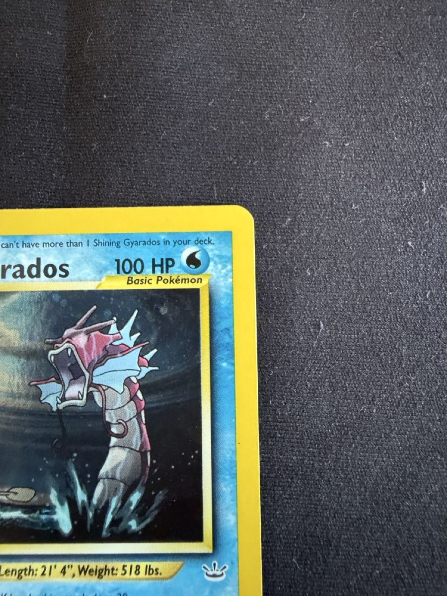 Pokémon Sammelbilder & Trading cards: Shining Gyarados EN UNL. Double Holo Error – Gebraucht aus Zürich von cENS0R 3