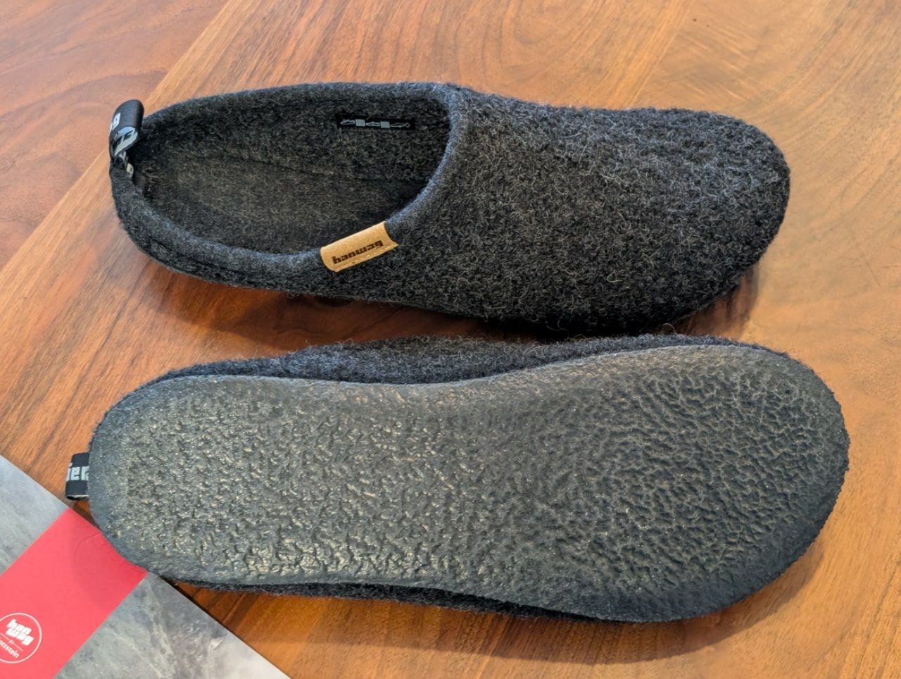 Hanwag Scarpe da uomo: Hausschuhe Gr. 44 Hanwag Wolle – Usato da Buchs ZH venduto da rol_tn8h 1