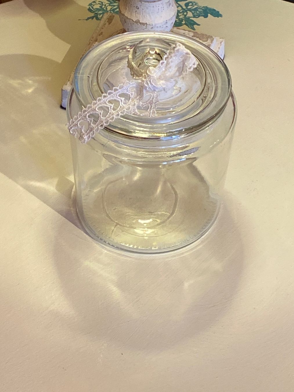 Alle Dekorationen: GLASDOSE,SHABBY CHIC – Neu und originalverpackt aus Meienried von ManuelaBoutique 5