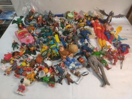 Lot de figurines Dofus, Warcraft, Musclor, Motu, Disney Pez