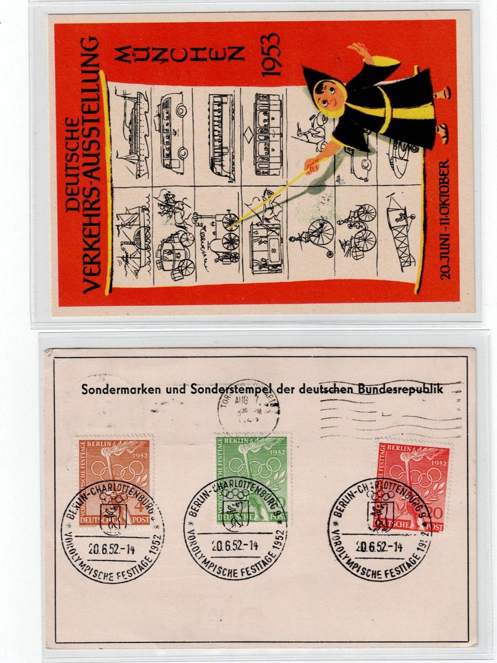 Tous les timbres: Deutschland, 10 Belege 2 – D'occasion à Hinteregg par McCharly01 2