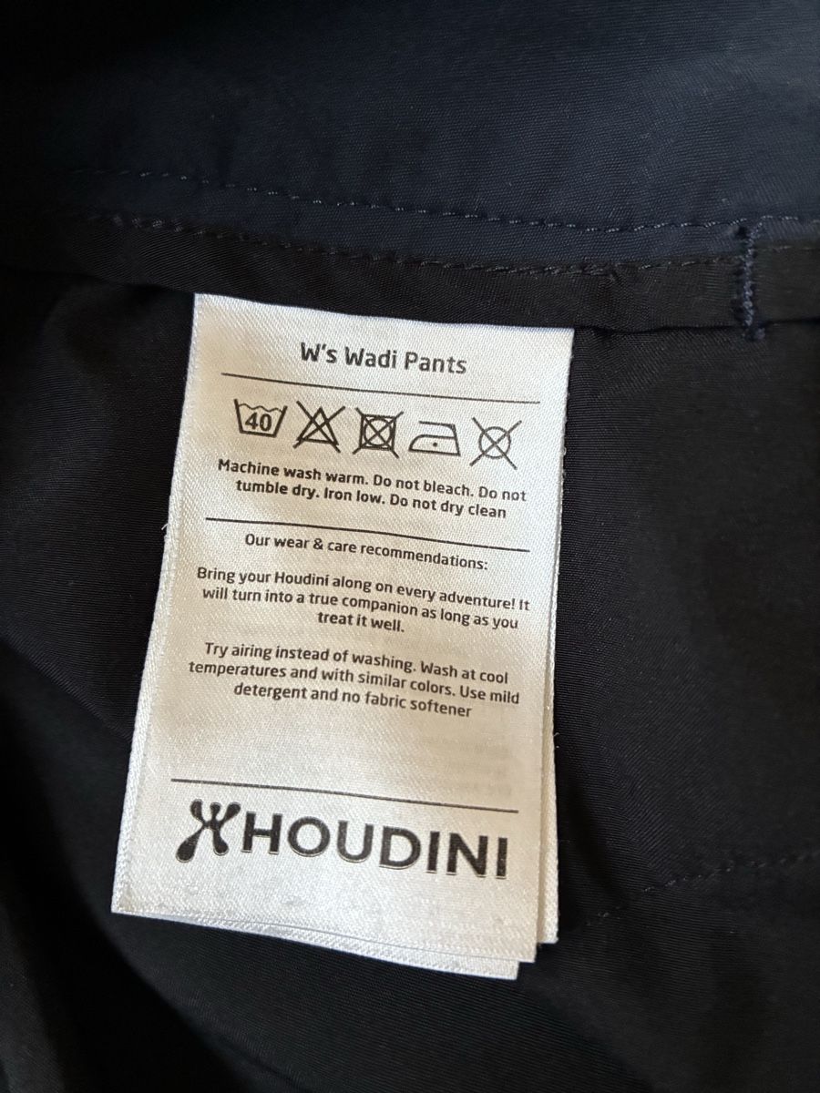 Houdini Pantaloni: Houdini Wadi Pant M – Usato da Biberist venduto da wacholder 4