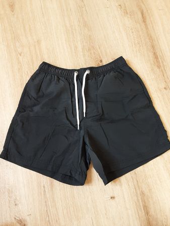 Schwarze Badehose / Schwimmhose für Herren, Grösse S
