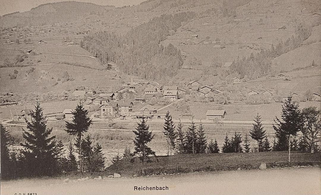 Ansichtskarten: REICHENBACH – Gebraucht aus Delémont von Domdom1