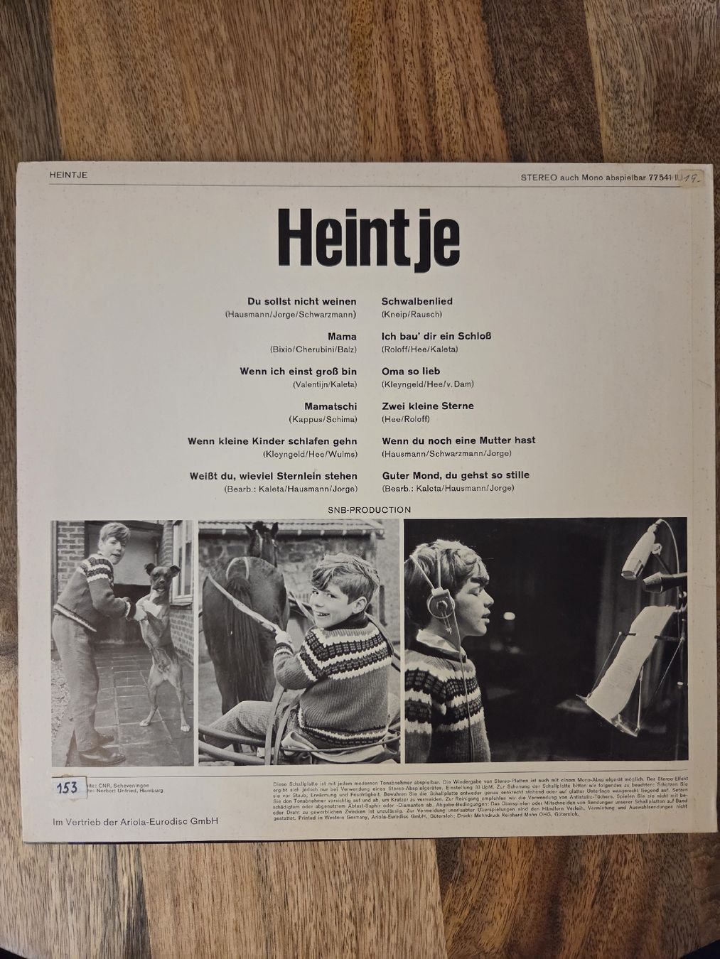 Dischi in vinile: Heintje - Mama – Usato da Jegenstorf venduto da AloeVera19 1