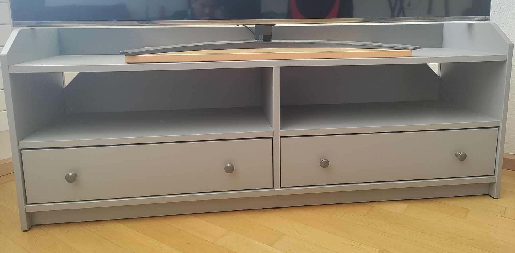 Ikea Mobili TV: TV Bench Grey - IKEA HAUGA – Nuovo (secondo la descrizione) da Basel venduto da yat_r699 3