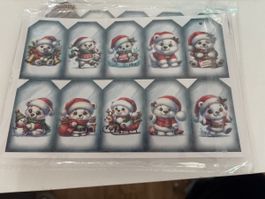 Geschenkanhänger Weihnachten
