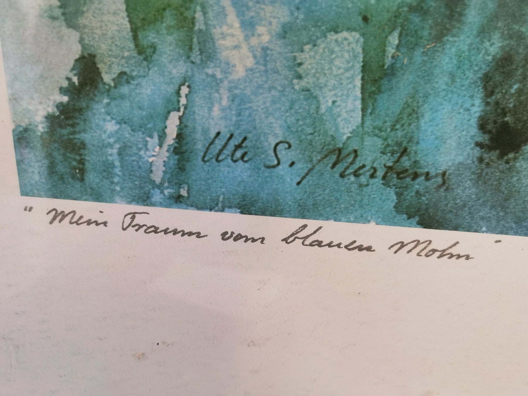 Grafiken & Lithographien: UTE MERTENS-STOSSEL LITHOGRAPHIE SIGNÉE – Gebraucht aus Genève von Qanil77 3