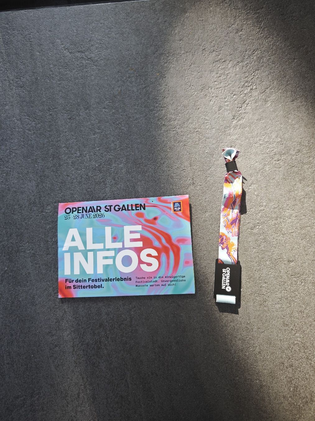 Tickets: 4 Tagespass Openair St. Gallen  – Neu und originalverpackt aus Wilen b. Wil von burli91