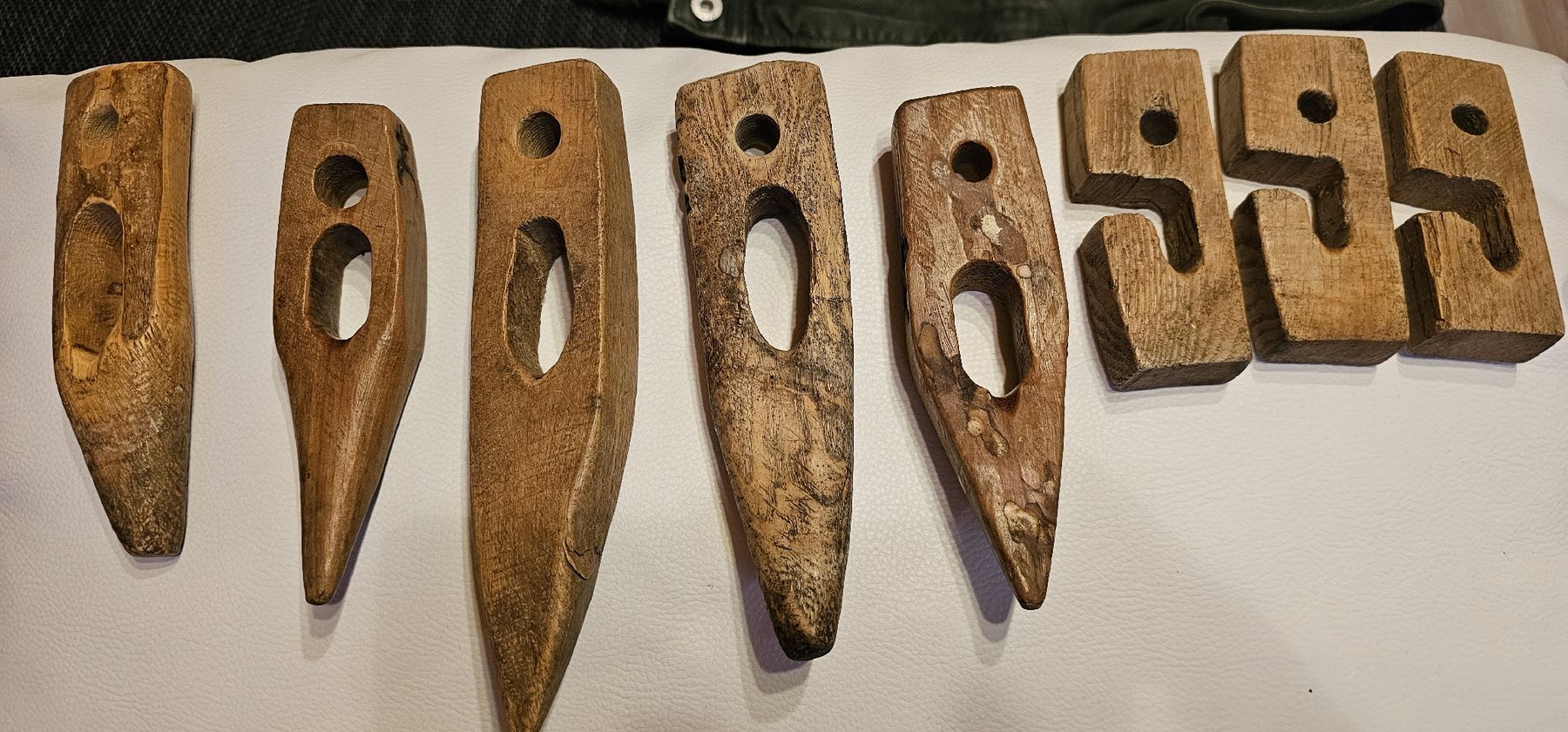 Tutte le decorazioni: uralte Holz Triäglä zum Basteln oder Deko – Usato da Ferden venduto da jemyce