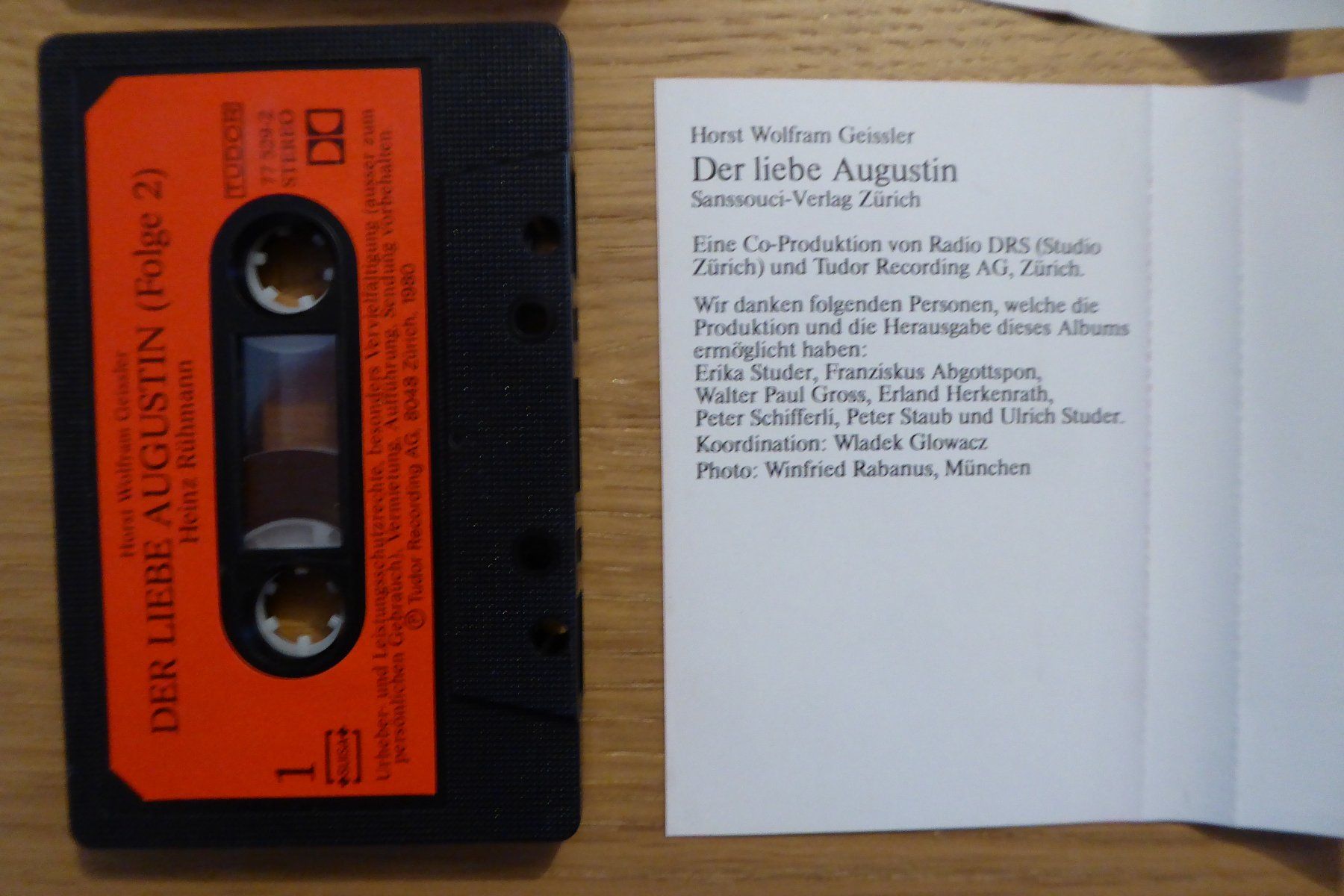 Musicassette: 2x MC Der liebe Augustin Folge 1 & 2 – Usato da Allschwil venduto da Summelsarium 4