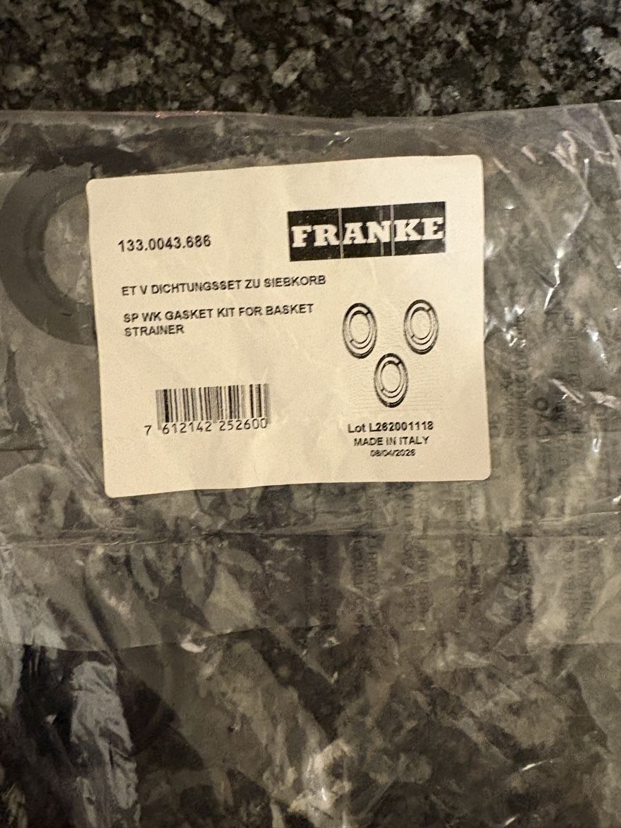 Installations sanitaires: Franke Dichtung – Neuf avec emballage d'origine à Zwillikon par Wilemer007 1