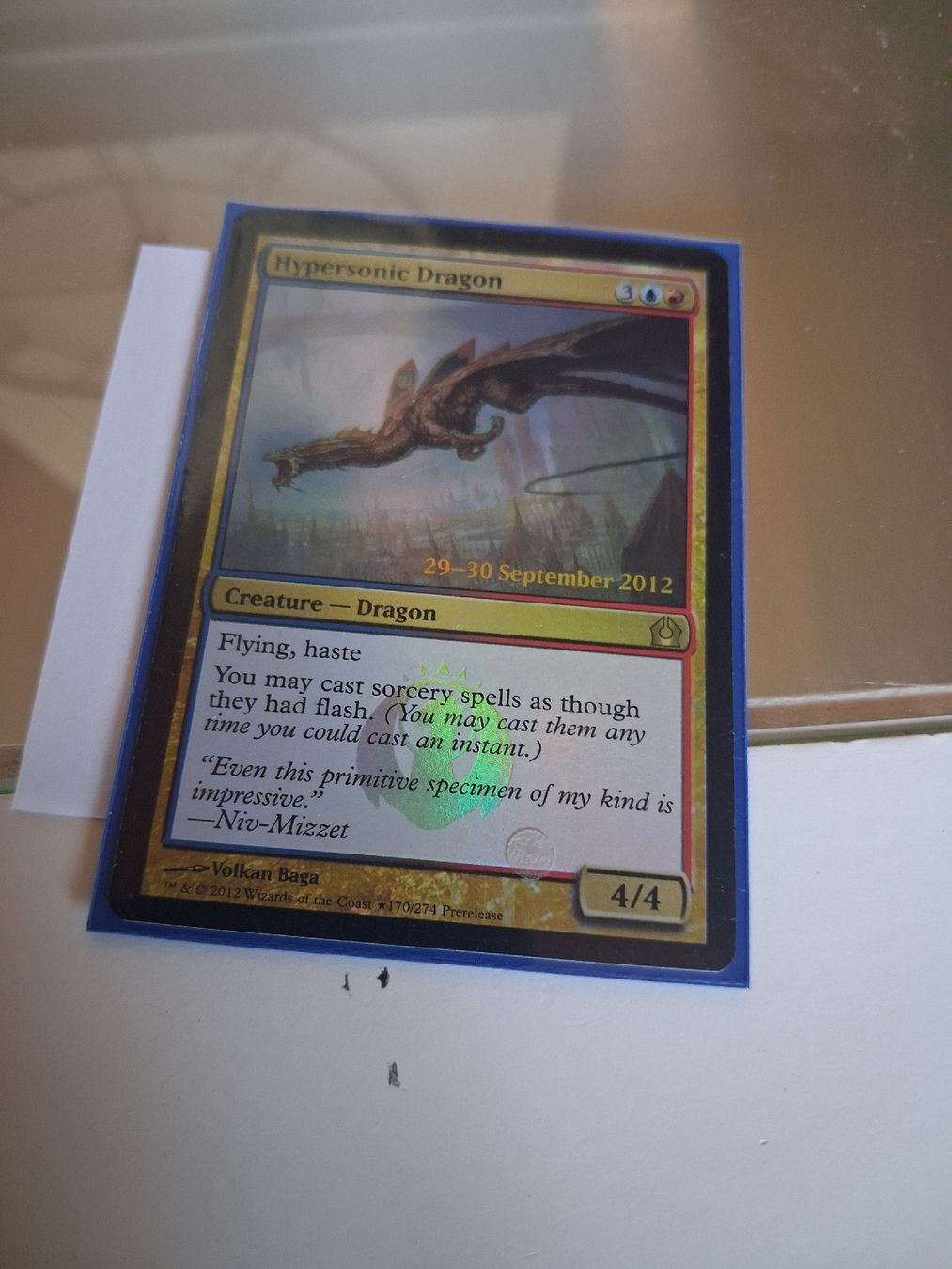 Spiele: carte magic rare : hypersonic dragon  – Gebraucht aus Rossemaison von danou01