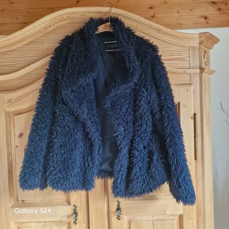 flauschig Jacke von Freequent ZALANDO Gr.38