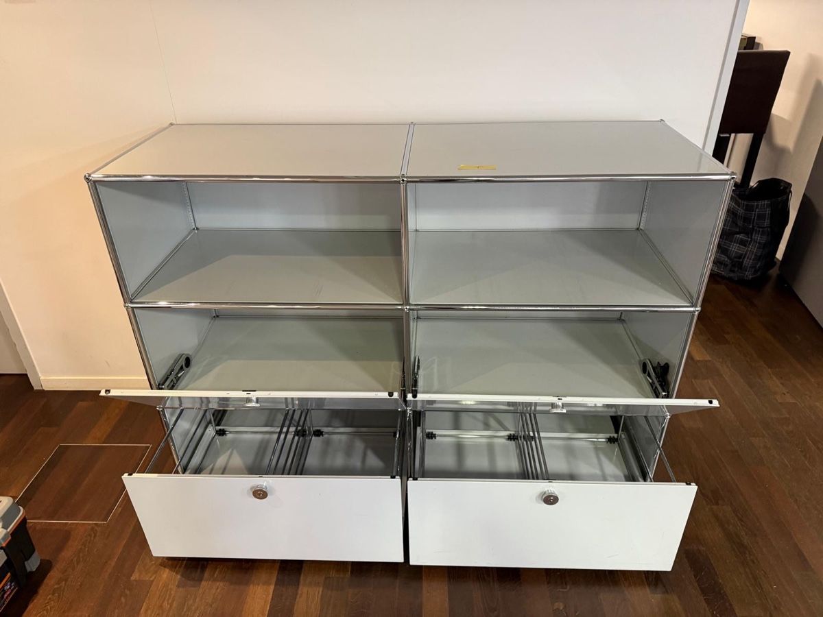 USM Cassettiere: USM Sideboard Lichtgrau T50 – Usato da Grenchen venduto da Design-Outlet 4