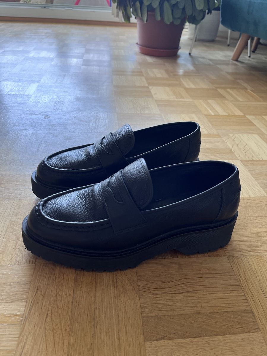 Scarpe da donna: Black leather platform loafer size 39 – Usato da Lausanne venduto da jen_jeon 5