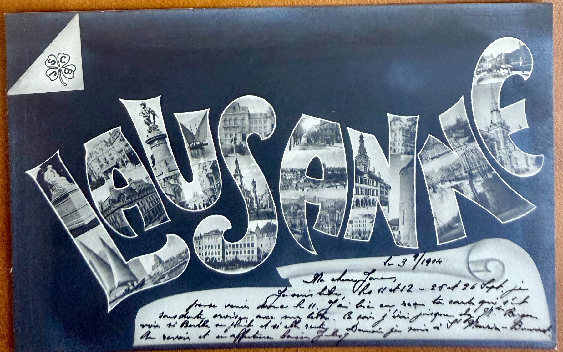 Ansichtskarten: Lausanne - 1904 – Gebraucht aus Lutry von Ediego