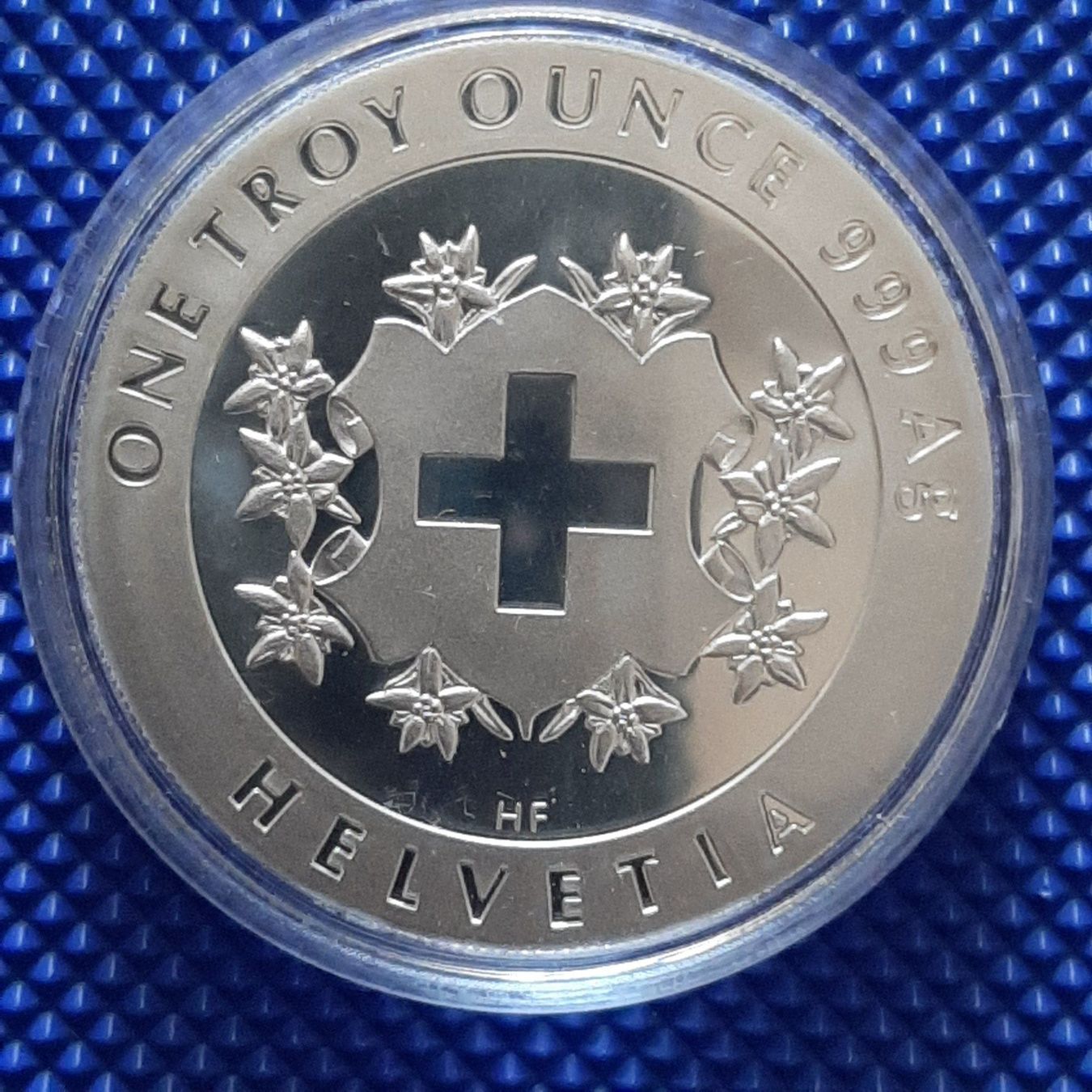 Alle Münzen: Helvetia Hans 2014 1 oz Argent – Neu und originalverpackt aus Carouge GE von cecob0909 1