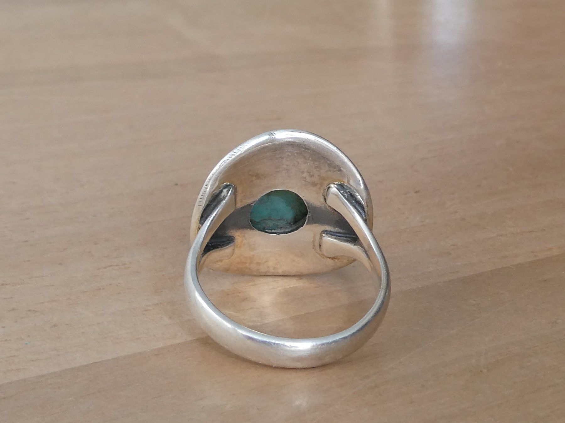 Ringe: Silberring 925 mit blau grünem Türks – Gebraucht aus Beromünster von legolas_mt-gd 3