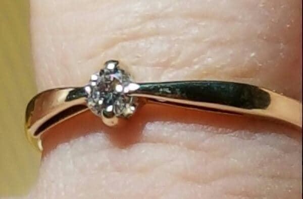 Bagues: Brillant - Solitär-Ring Gelbgold – Neuf (Voir description) à Unterägeri par Altgoldschmuck 2