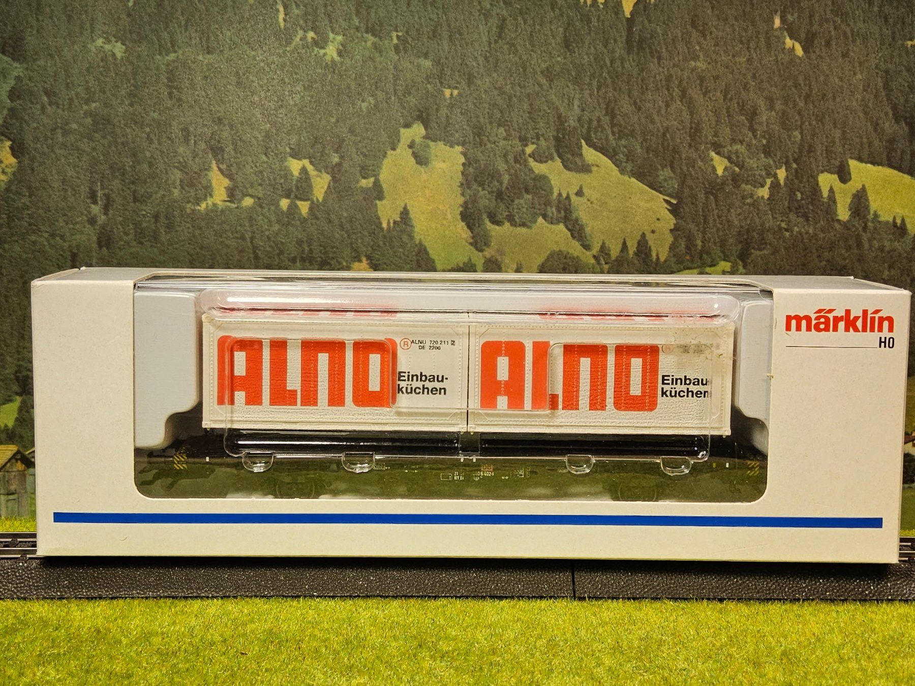 Märklin 48501 _ Containerwagen ALNO beladen _ OVP _ Spur H0 (Neu ...