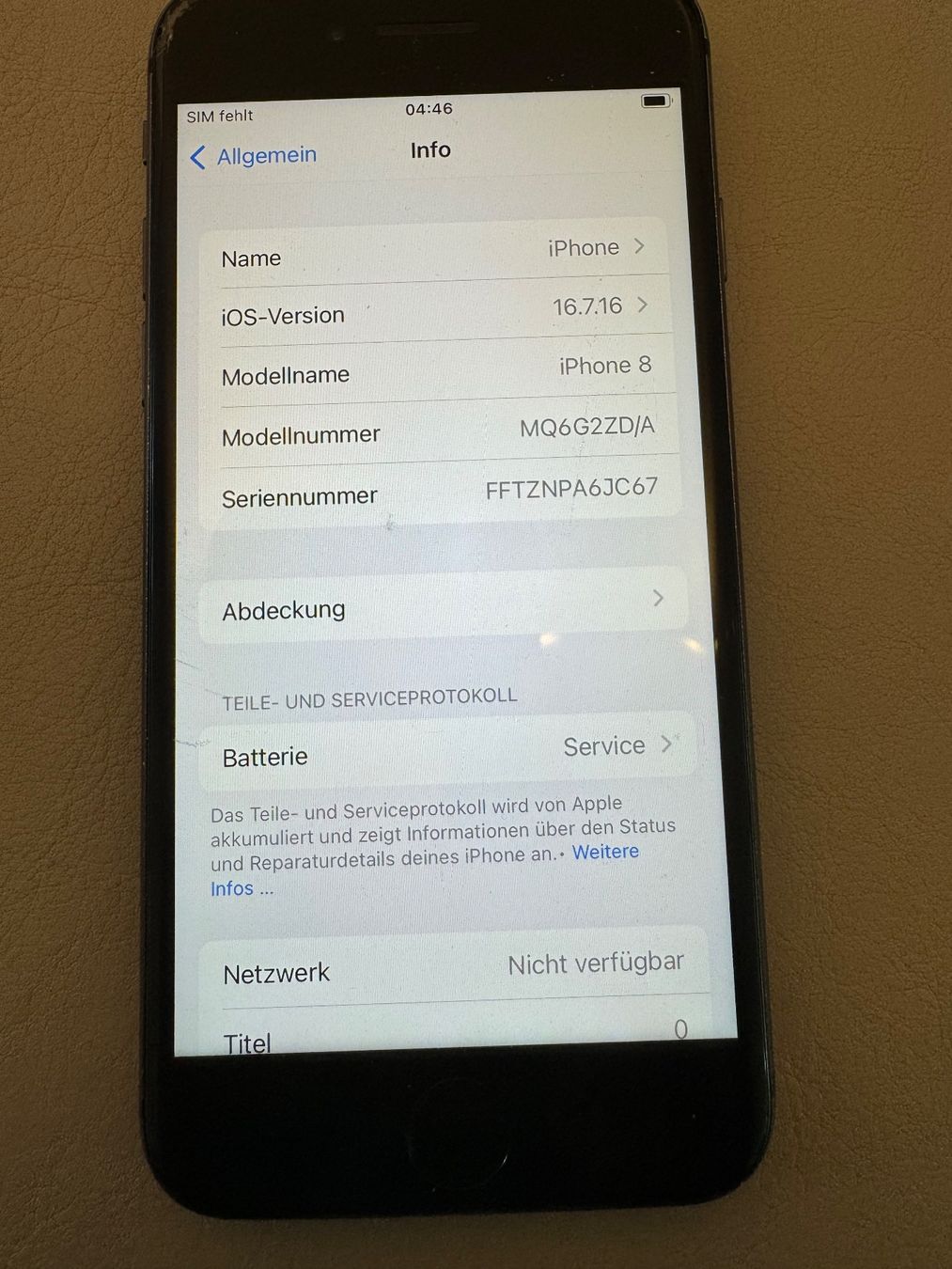 Apple Handys / Smartphones: iPhone 8 – Defekt aus Adliswil von Busys 3