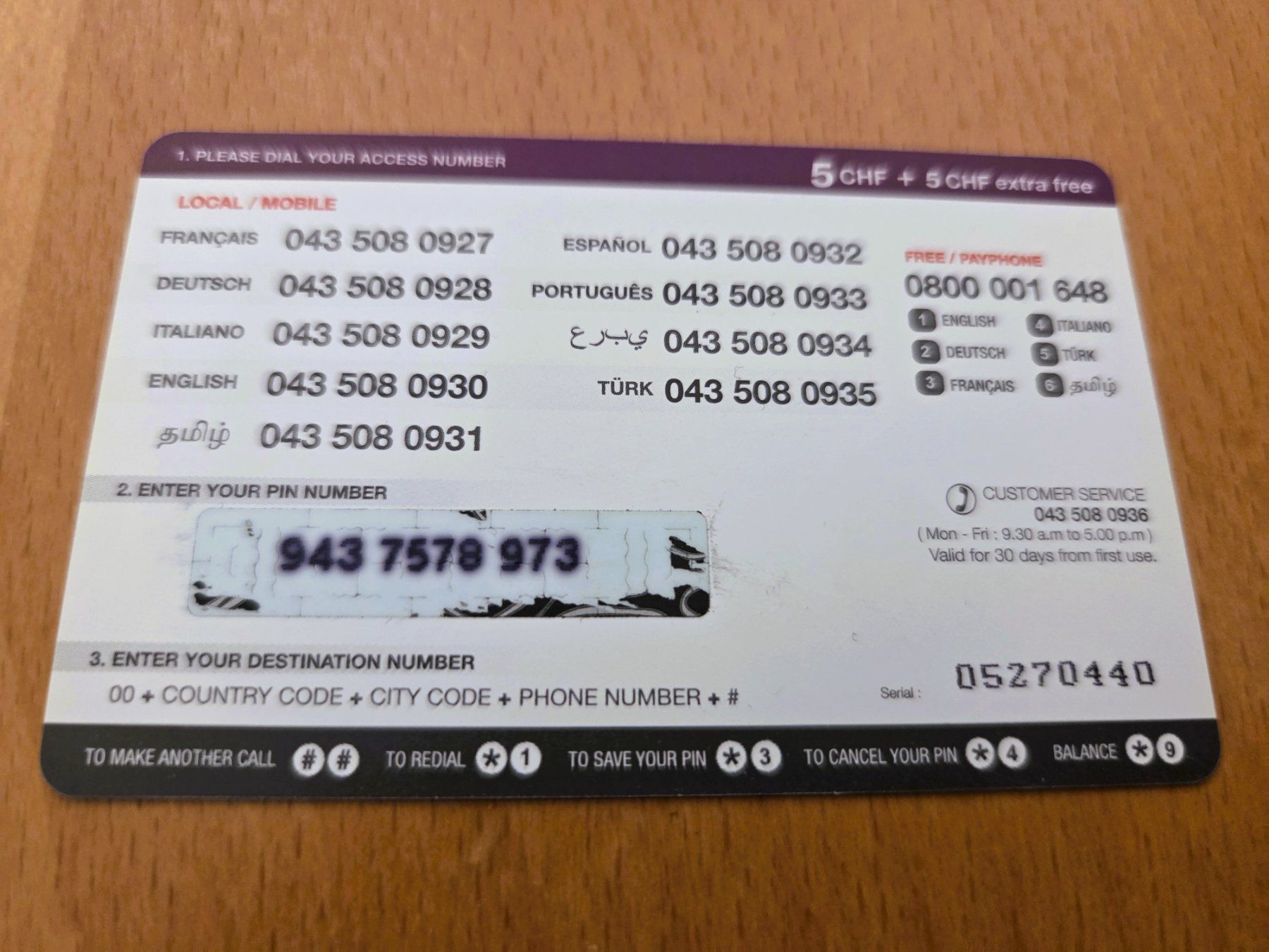 Telefon- & Taxkarten: PREPAID - SCHWEIZ – Gebraucht aus Brüttisellen von Nighttrain 1