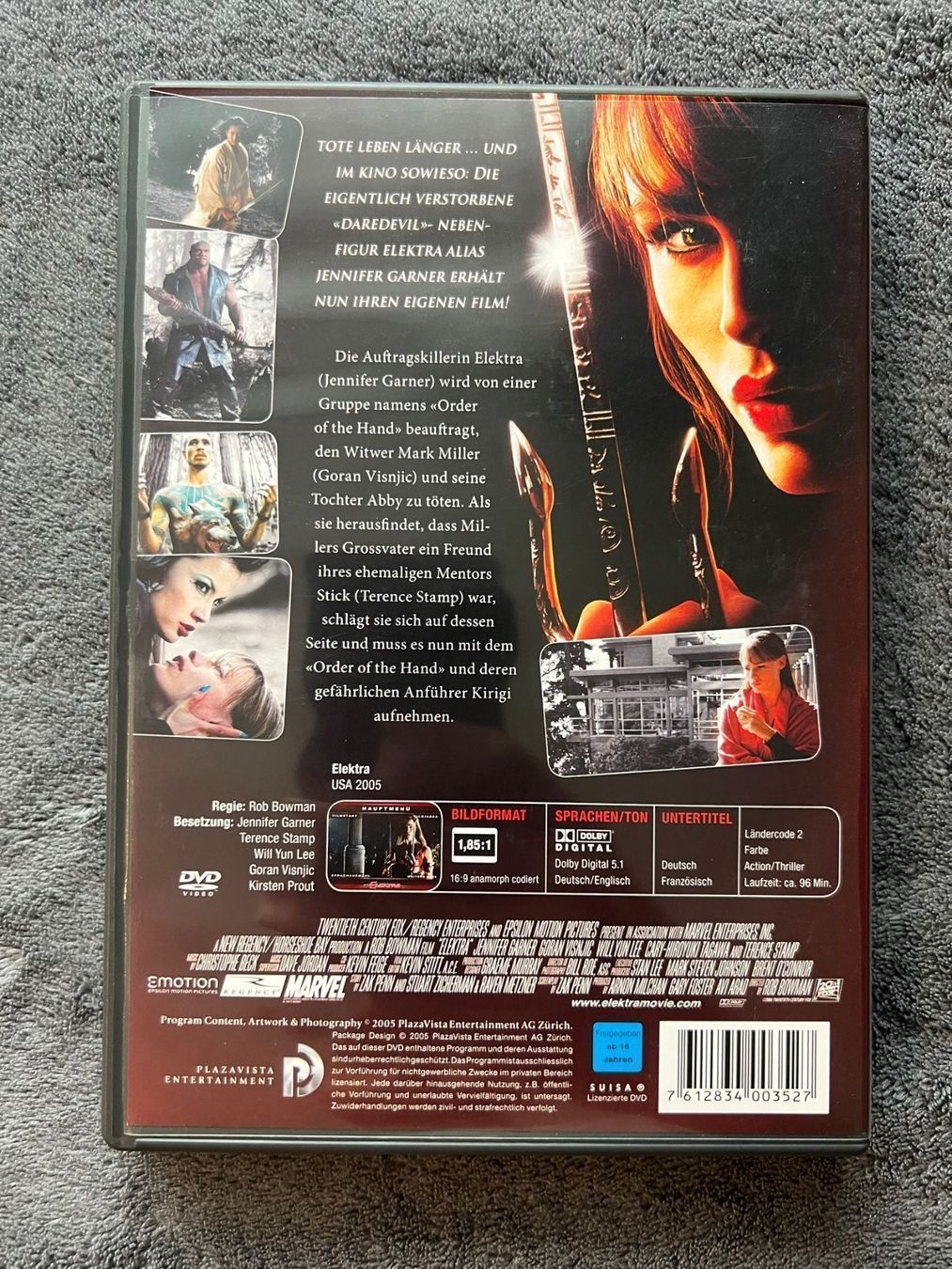 Alle DVDs: DVD Elektra – Gebraucht aus Regensdorf von scheissspiel 1