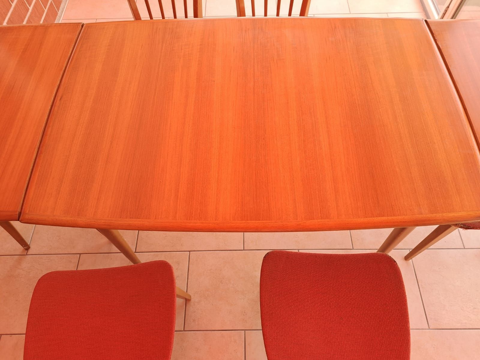 Tavoli: Teak  Ausziehtisch Esstischmit 6 Stühle – Usato da Zwingen venduto da inf_2blh 5