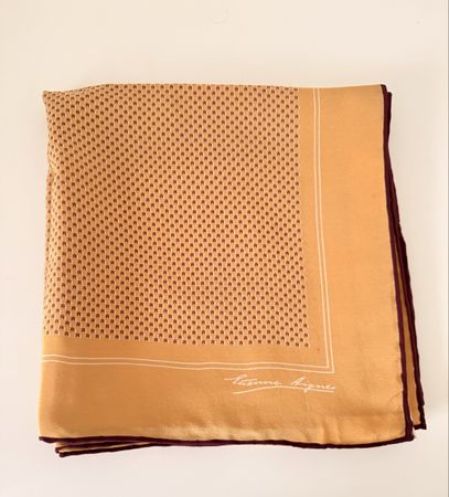 Vintage Etienne Aigner Silk Scarf