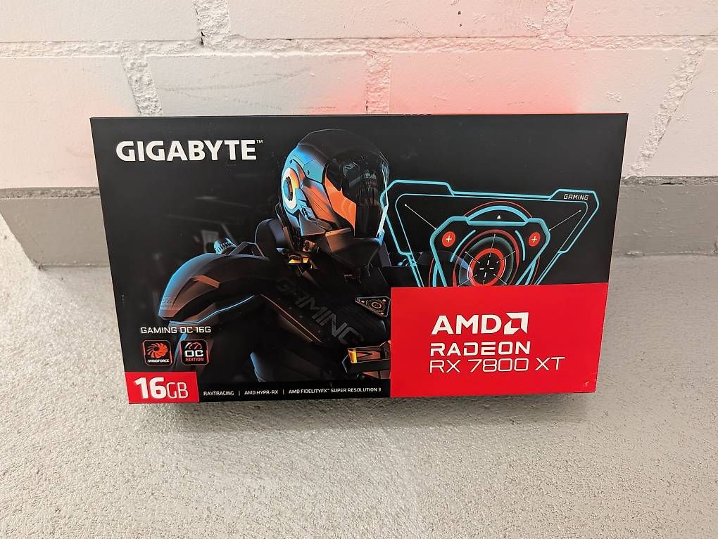 Gigabyte Grafikkarten: Gigabyte rx 7800 xt gaming oc – Neu und originalverpackt aus Adlikon b.Regensdf von Shole150
