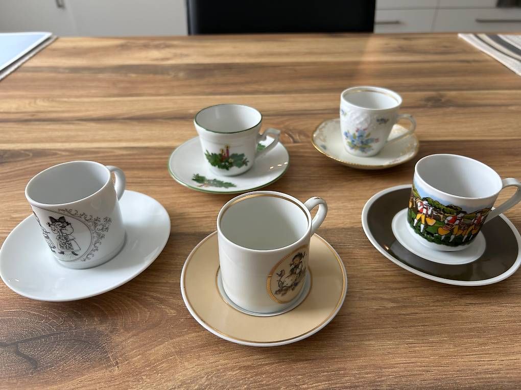 Tazze: Seltene Espresso-Tässchen und Glöckchen  – Usato da Ibach venduto da car_tg7b 1
