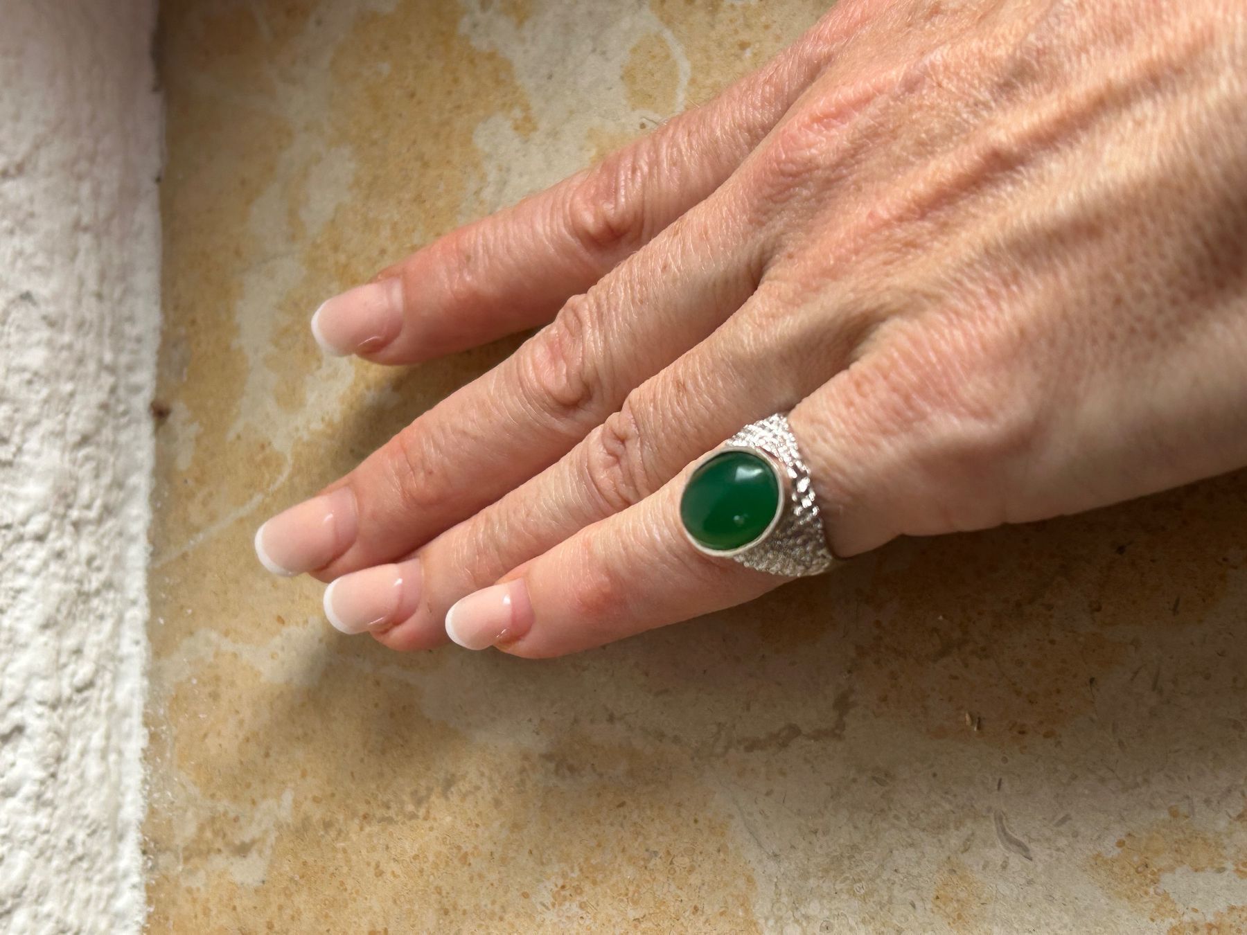 Ringe: Vintage Ring edel GREEN (Grösse 53) – Gebraucht aus Dittingen von Bijoubelle 5