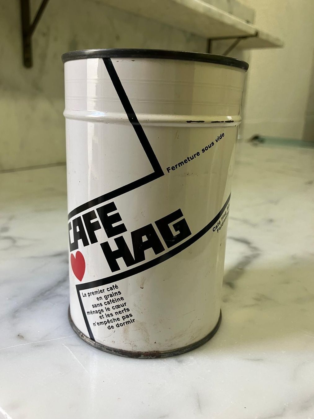 Zuccheriere: Kaffee HAG Vakuum-Dose, ungeöffnet – Usato da Regensdorf venduto da 7ws8 3