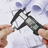 Digitaler Messschieber 15cm Schieblehre Messlehre LCD