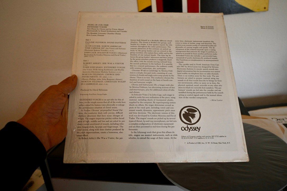 Dischi in vinile: EXPERIMENTAL Brandeis University EXTENDED VOICES EX/MINT- – Usato da Pfaffhausen venduto da mono_rec 7