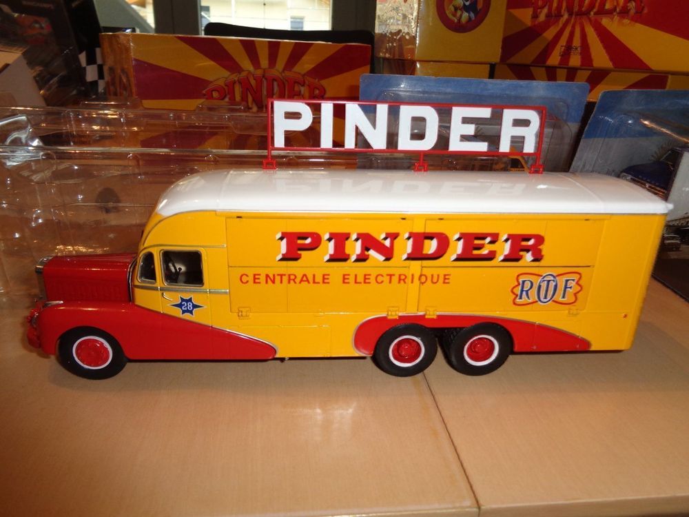 Camion Simca Pinder Sur Glace - Collection Heritage Pinder Corgi 1:50 - Occasion
