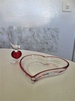 Herzuntertasse + Glas
