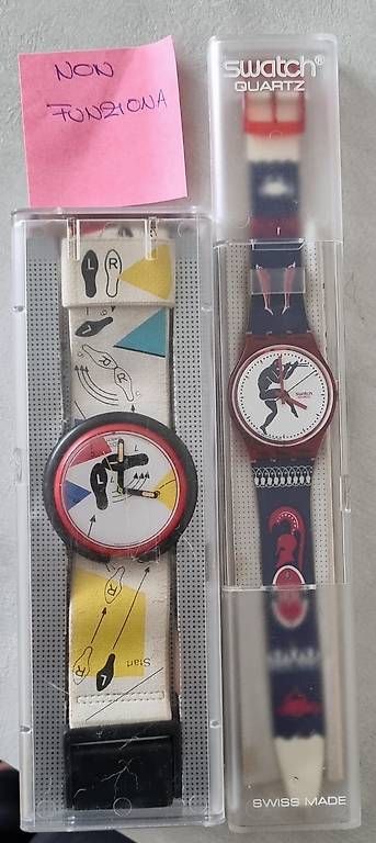Orologi: Swatch vintage con custodia e batteria nuova – Usato da Mendrisio venduto da LaSa00 1