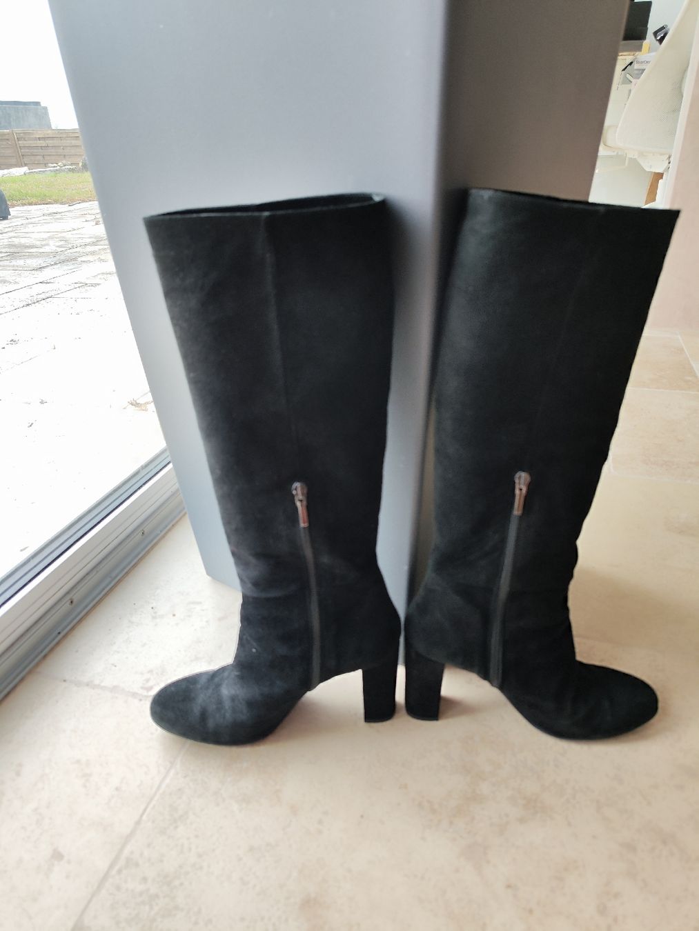 Scarpe da donna: Leder Stiefel 39 (nubuk) – Usato da Uerikon venduto da paloma61 1