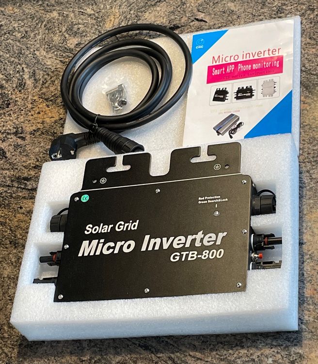 Micro Inverter GTB-800 Solar Grid | Kaufen auf Ricardo
