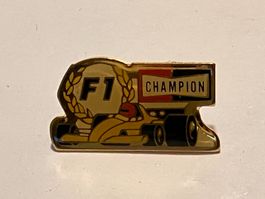 1 Pin F1 Champion Formel 1