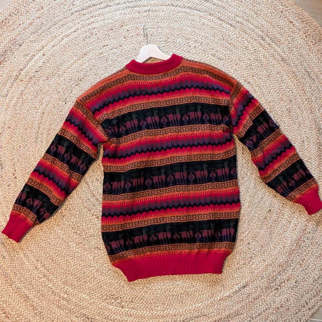 Maglioni & Felpe: Stylischer Strickpullover mit Alpaka Muster, Gr. L – Nuovo (secondo la descrizione) da Winterthur venduto da blumenerde95