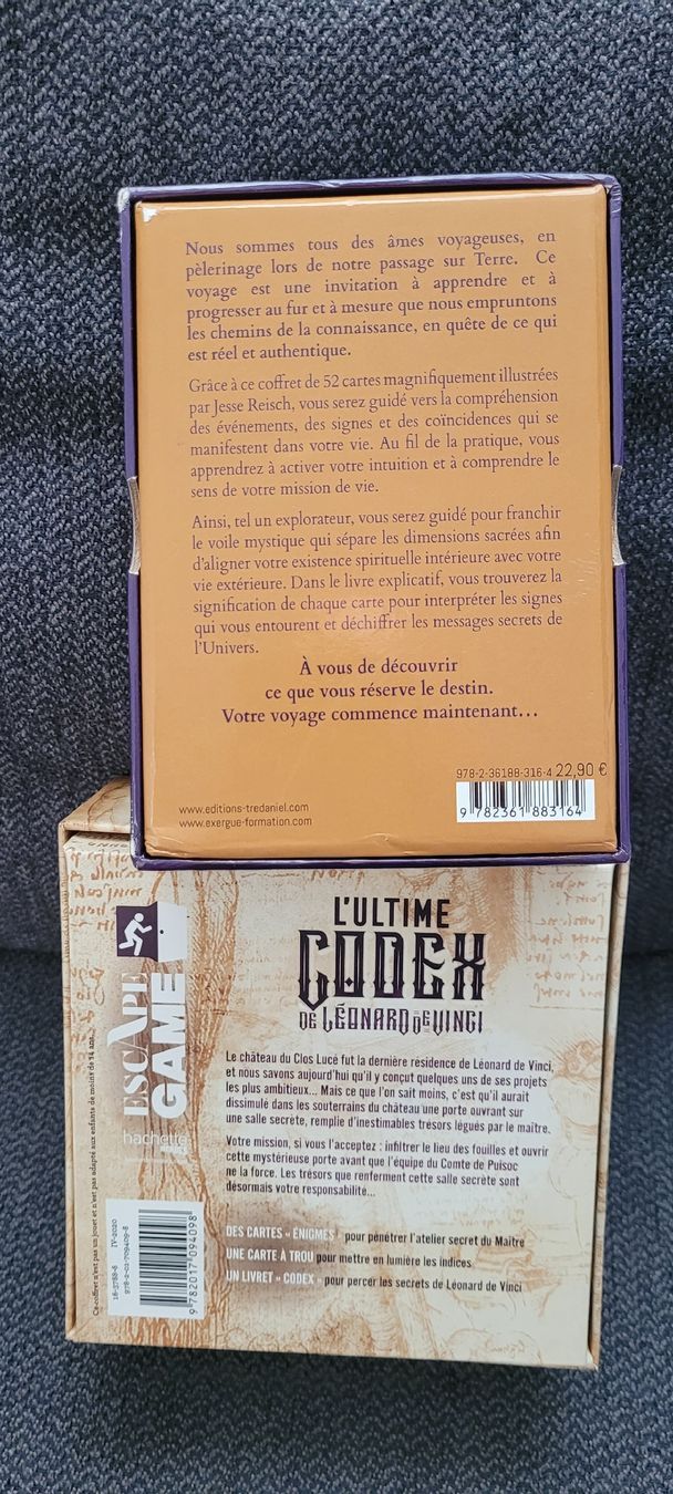 Giochi: Coffret Oracle de Denise Linn & L'ultime Codex Leonardo De – Nuovo (secondo la descrizione) da Vevey venduto da obi_n8zc 2