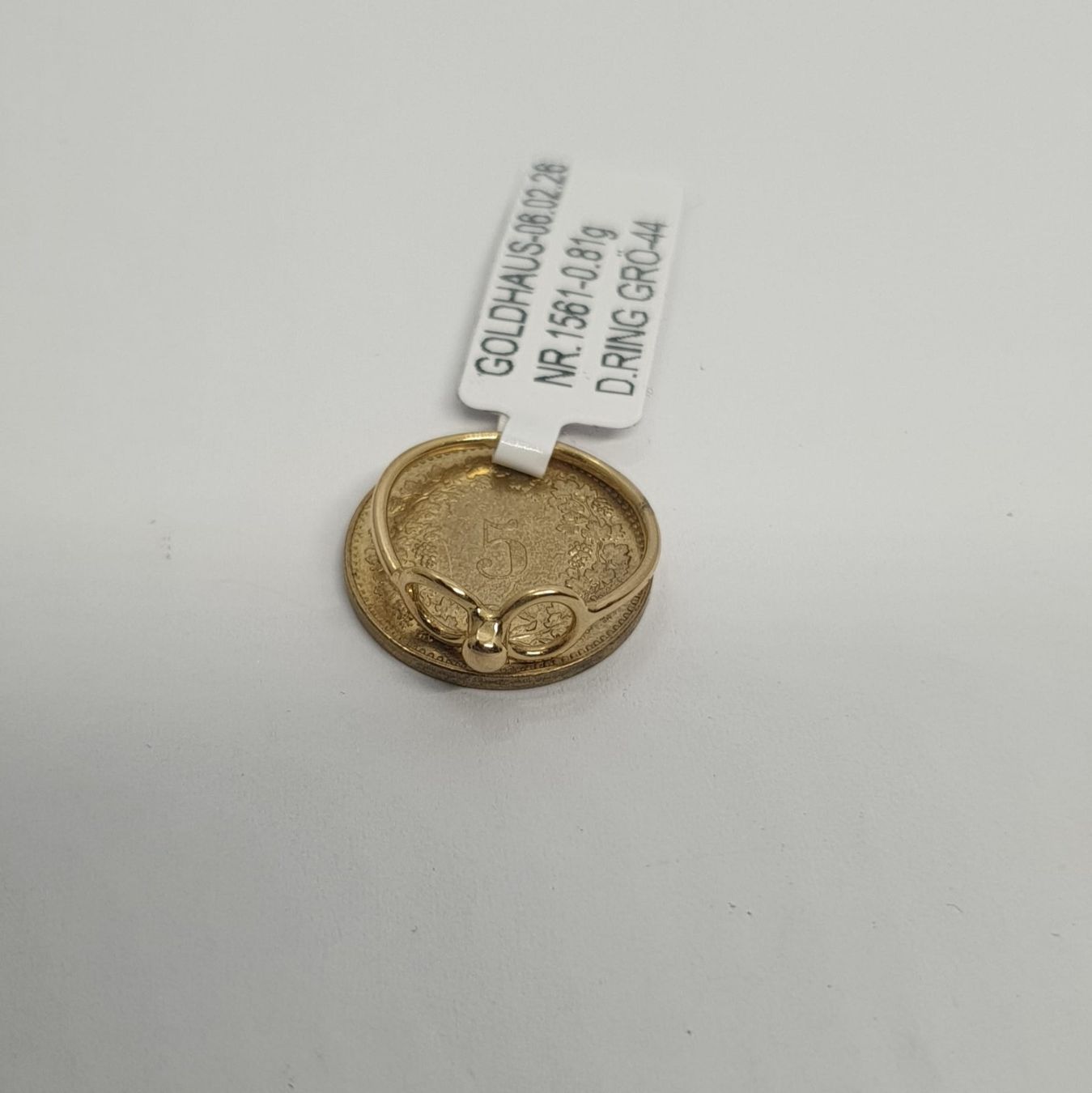 Anelli: Echt 18K Gold Ring – Usato da Luzern venduto da Goldhaus-Luzern 3