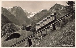 Braunwaldbahn (GL) – Standseilbahn im Alpenpanorama