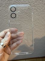 Coque transparente rigide IPhone 17 neuve